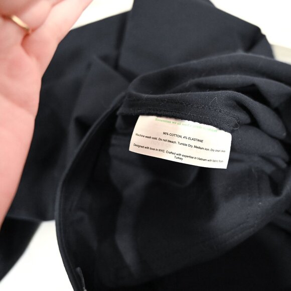 MM Lafleur The Foster Pant - PowerStretch in INK Size 8 Dark Blue - Picture 8 of 9